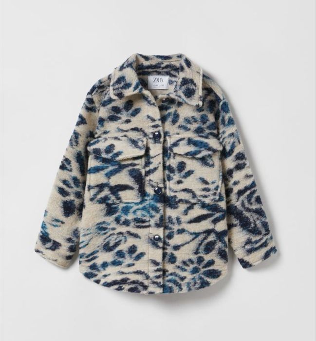 Вовняна рубашка Zara 140 cm