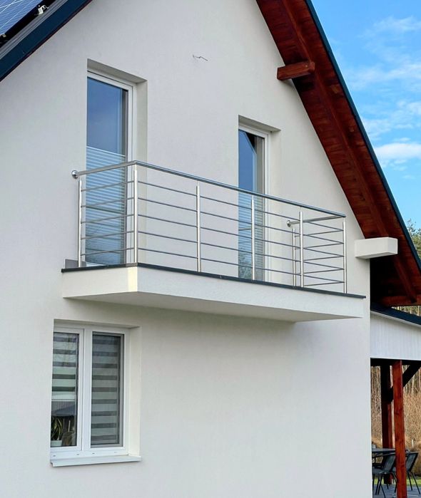 Balustrady ze stali nierdzewnej