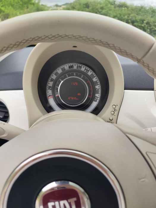 Fiat 500 1.2 Lounge 2014 | Teto Panorâmico | Impecável (128.000 km)