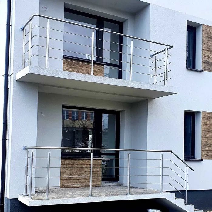 Balustrady nierdzewne zabezpieczenia okienne