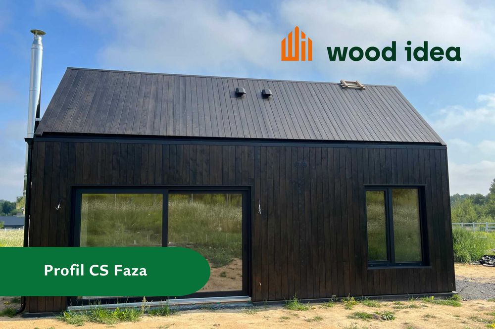 Deska elewacyjna | boazeria | podbitka | świerk 19 mm 146 mm 4m, k. AB