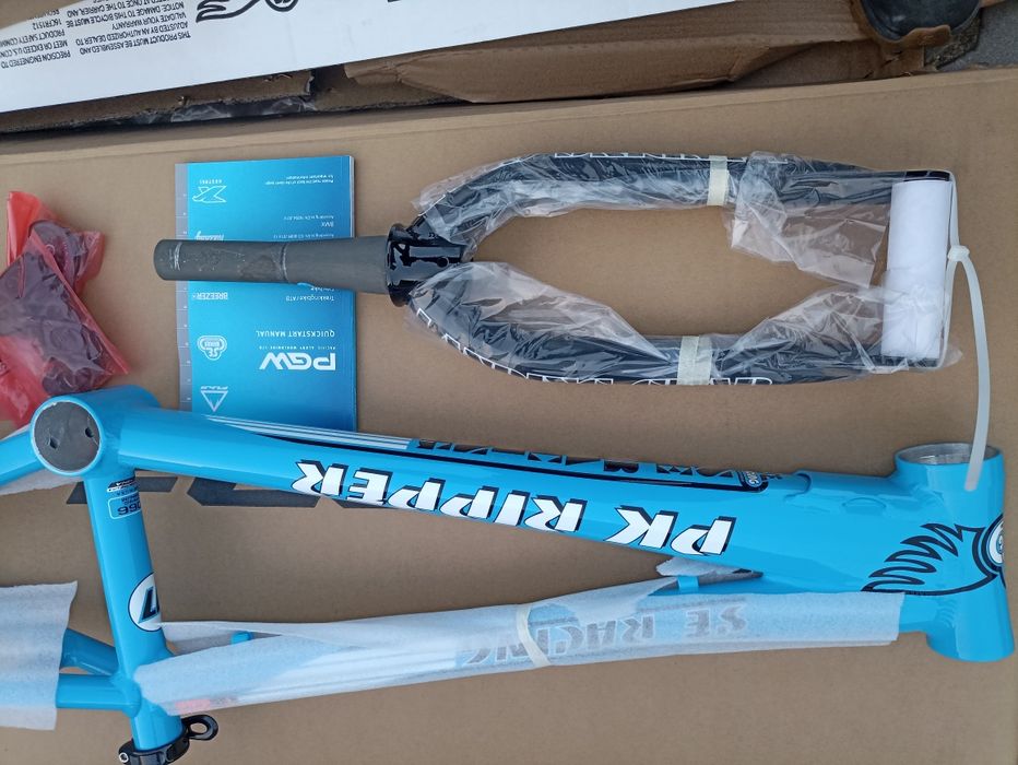 Nowa rama bmx racing Frameset + stery + widelec  Se Bikes Radio