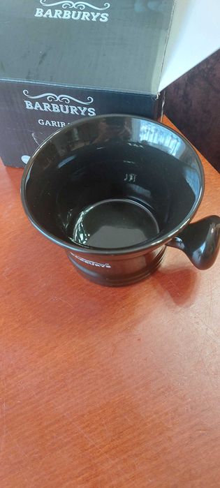 zestaw do golenia pędzel i porcelanowa miseczka #Barber# maszynka NOWE