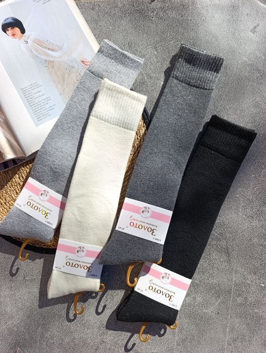 Жіночі теплі білі гольфи, підколінки,  женские тепле гольфы