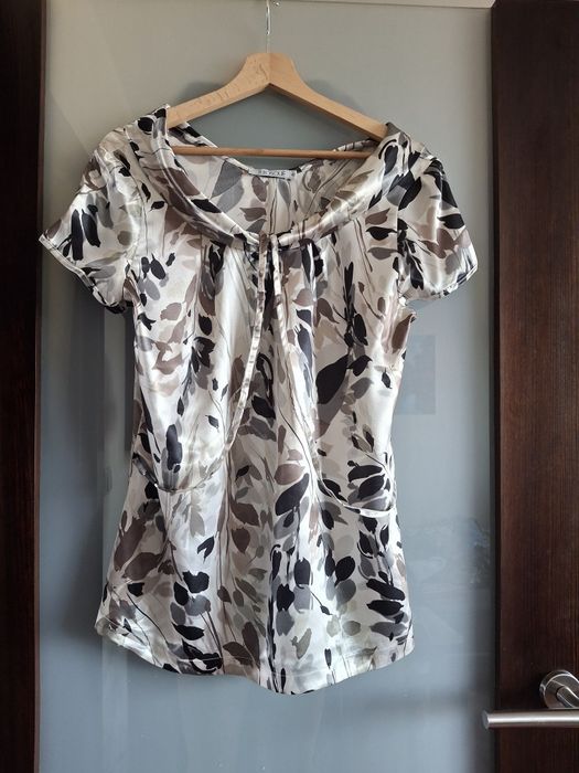 Elegancka bluzka z krótkim rękawem Quiosque 42 satyna