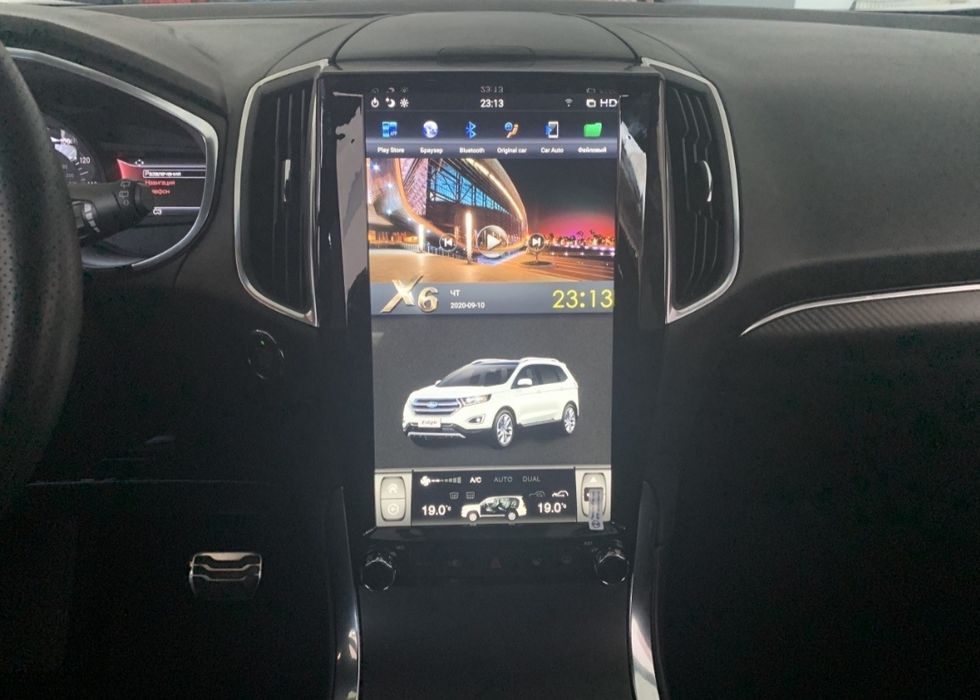 Магнитола Tesla Style ,Ford Edge 2015-2019 13,6”