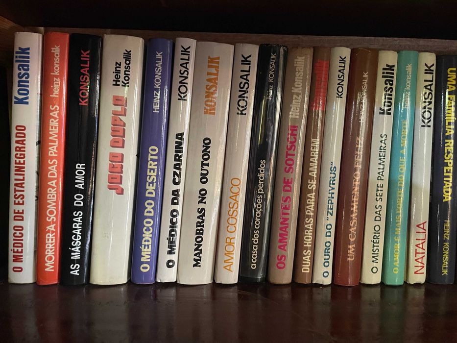 Livros do escritor Heinz G. Konsalik