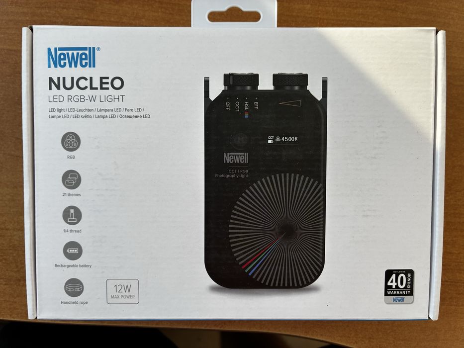 Lampa led rgb newell nucleo