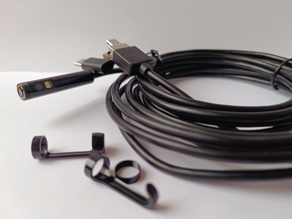 Ендоскоп технічний IP68 3.5 m 8 mm з двома камерами