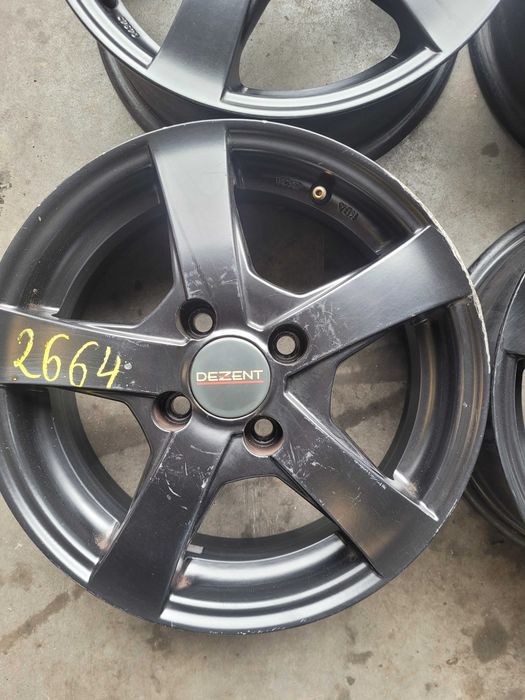 Felgi Aluminiowe r 14 czarne 4x 100