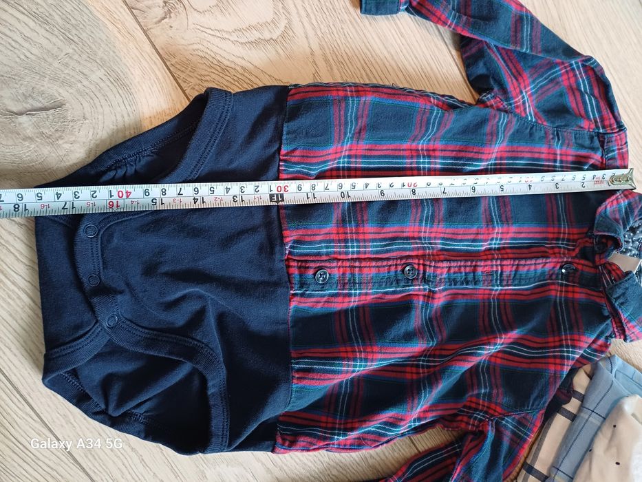 Koszule chłopięce 3 szt. Rozmiar 86