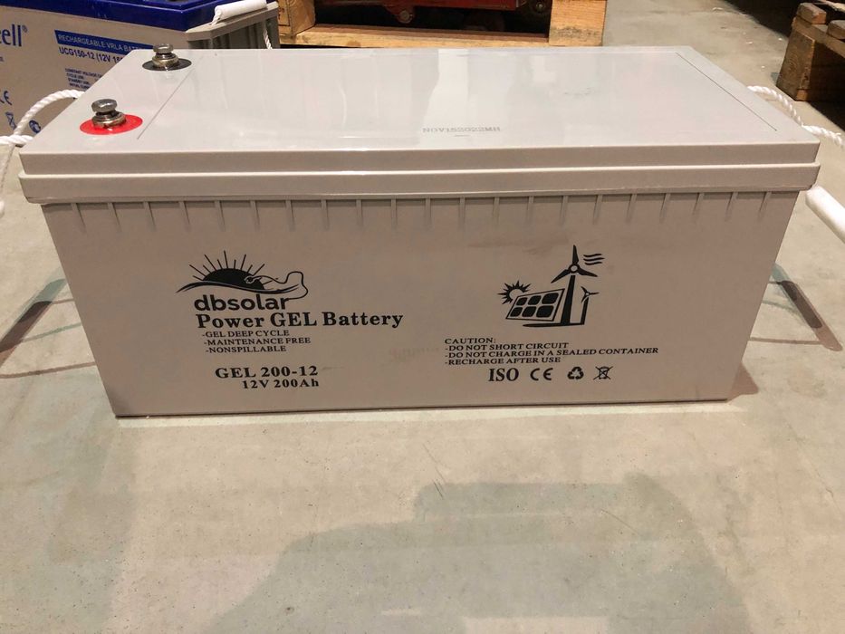 DBsolar Power Gel Battery  Gel 200-12. 12v. 200Ah. б/в