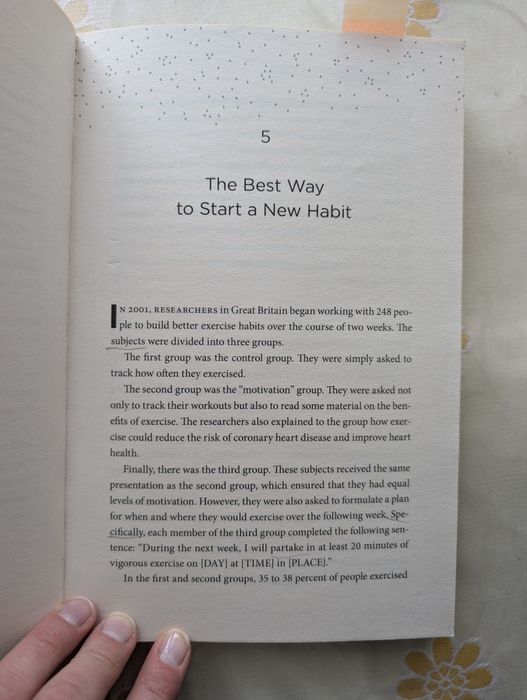 Atomic habits, James Clear