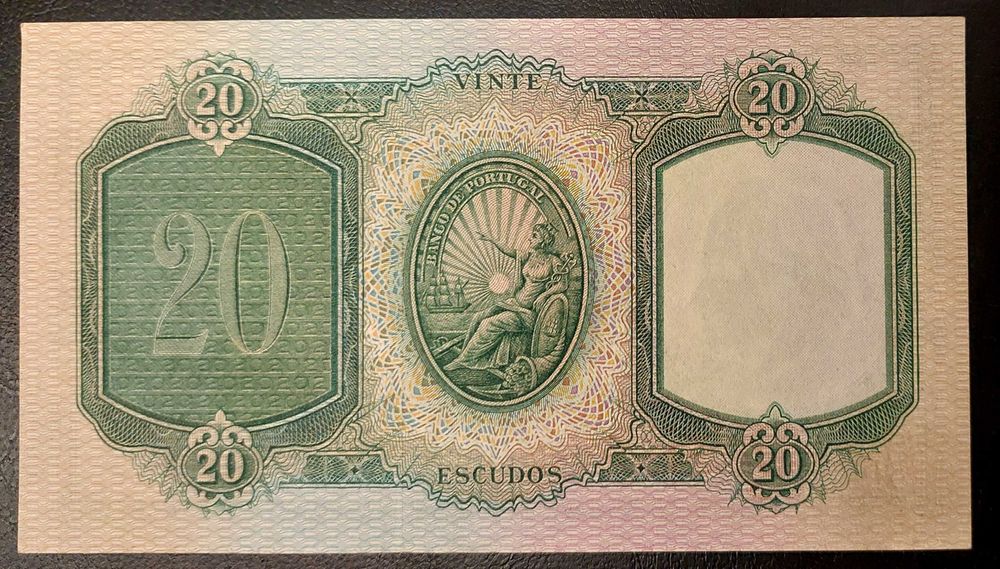 20 escudos 1954 bela