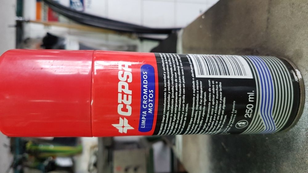CEPSA Limpa Cromados Motos