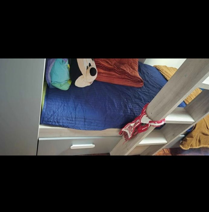 Beliche com 2 colchoes