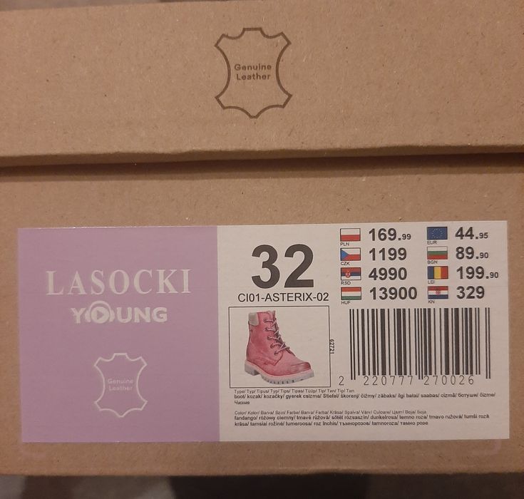 Ocieplane buciki Lasocki Young r.32