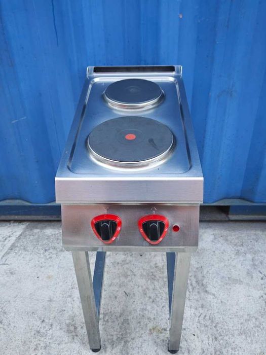 Kuchnia elektryczna Angelo Po 2 płyty 4,6 kW 400V gwarancja