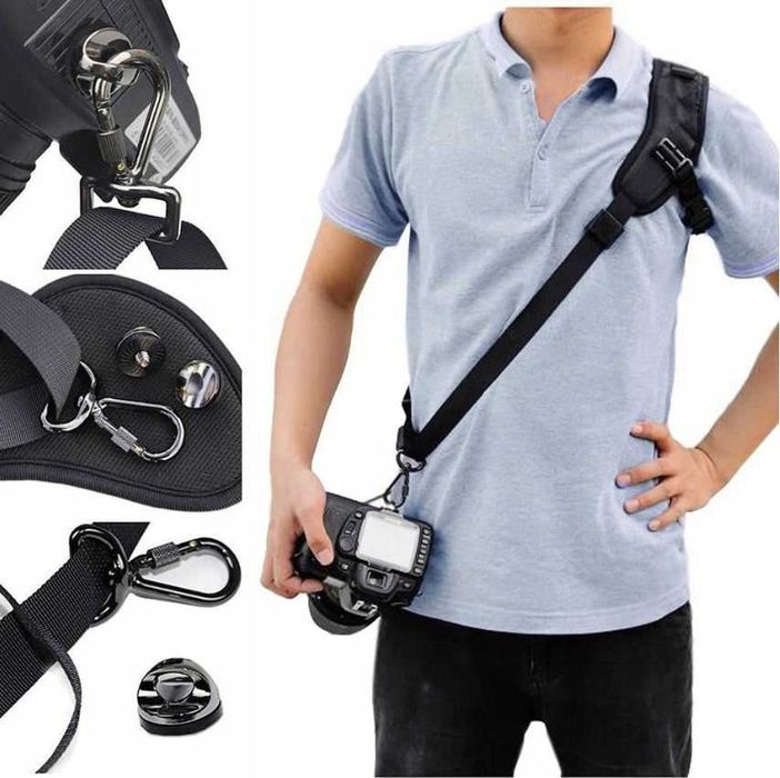 Pasek naramienny do aparatów Quick Strap FOCUS F1
