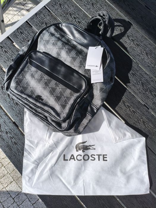 Nowy plecak Lacoste unisex ekoskóra / męski / damski