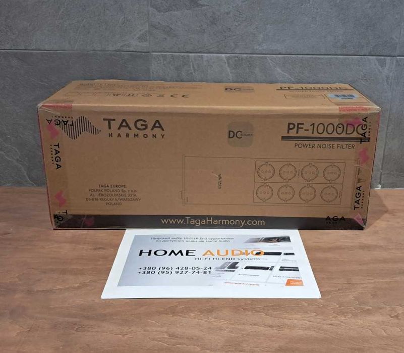 Мережевий фільтр TAGA PF-1000 DC
(PC-5000/PF-2000)