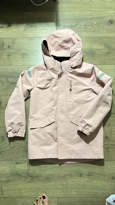 Куртка на флисе не промокает   h&m 128-134см