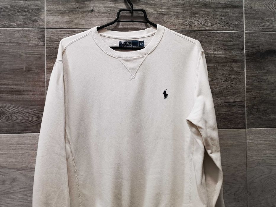 Ralph Lauren sliczna bluza biala s