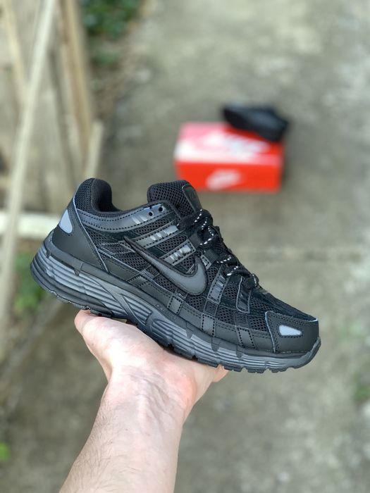Розпродаж р.37 38 ! Кросівки Nike P-6000 Black  — чоловічі / жіночі Найк П6000 чорні