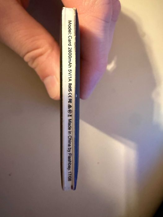 Mały ultralekki powerbank 2600mAh Dell