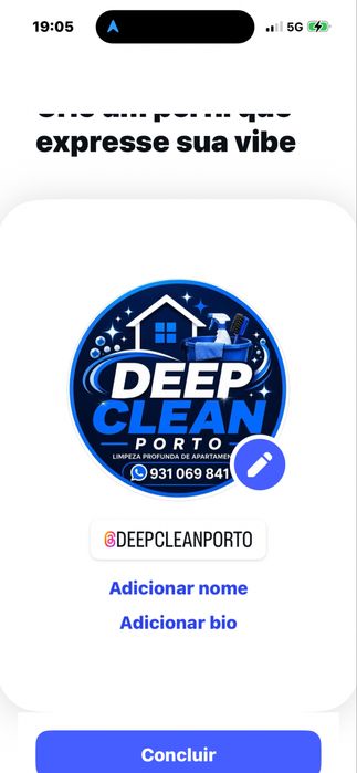 Deep clean porto (limpeza profunca )