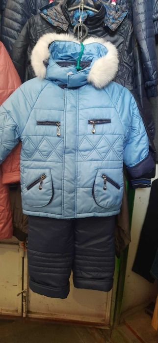Зимовий дитячий роздільний комбінезон 92 та 98, XL. Підліткова XXL