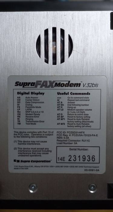 Modem para ligar à net