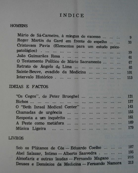 Quando Os Médicos Escrevem de Taborda Vasconcelos