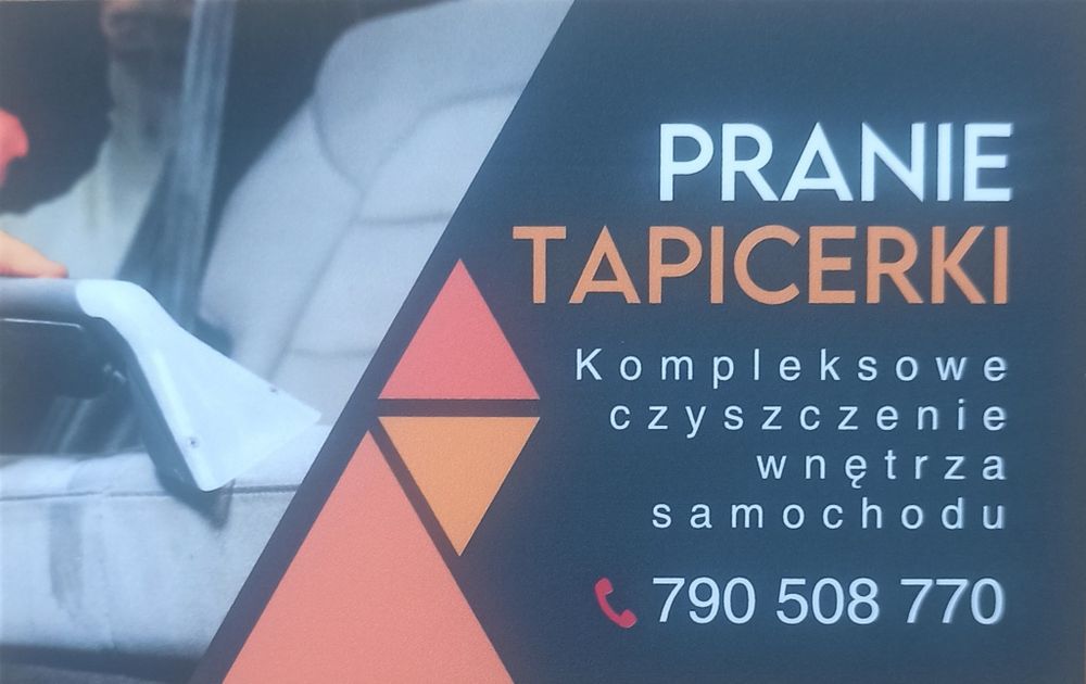 Pranie tapicerki samochodowej
