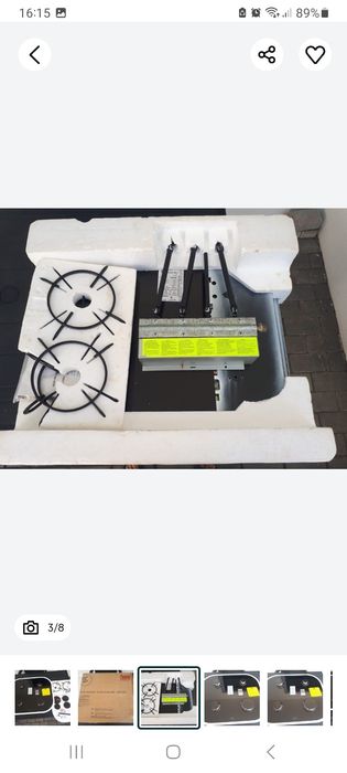 Placa encastra Teka a Gás