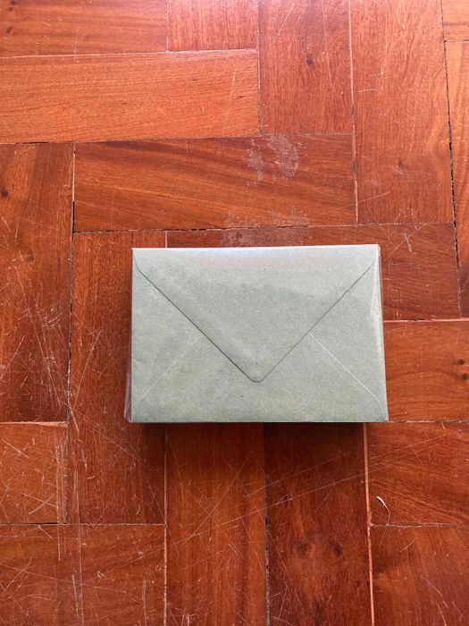 50 Envelopes Verde 16,5 cm x 11,5 cm
