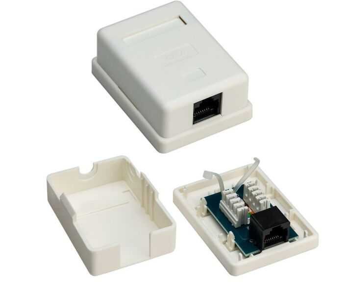 Розетка сетевая RJ45: 85 грн. - Аксессуары и комплектующие Киев на Olx