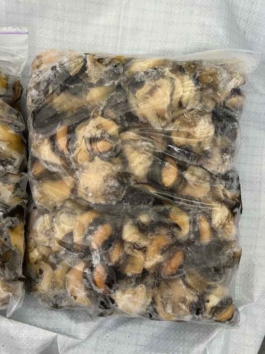 Черноморский рапан, мидия, осьминог, хвосты