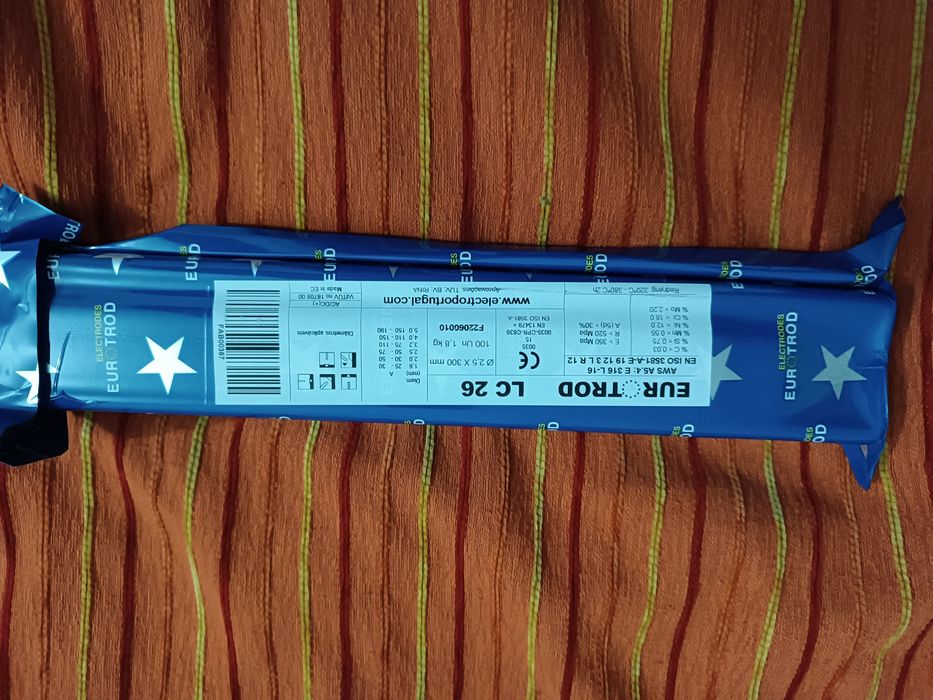 Eletrodos 7018 3.2, 316L, 309L