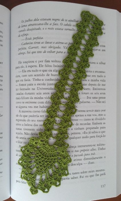 Marcador de Livros - Croché