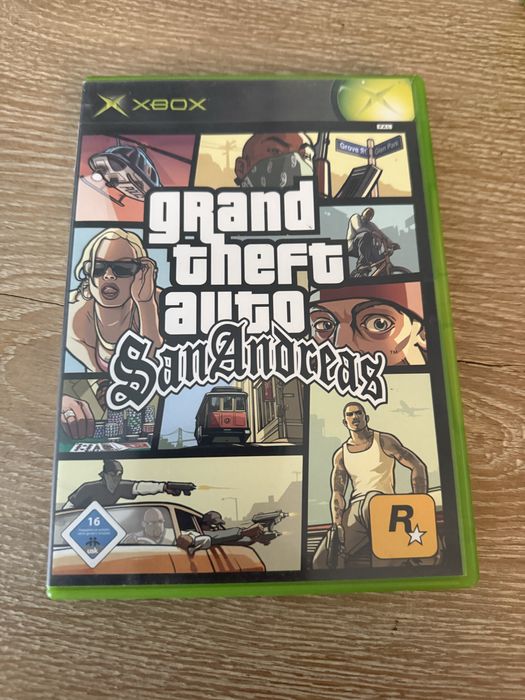 Grand theft auto san andreas Gra xbox classic Microsoft