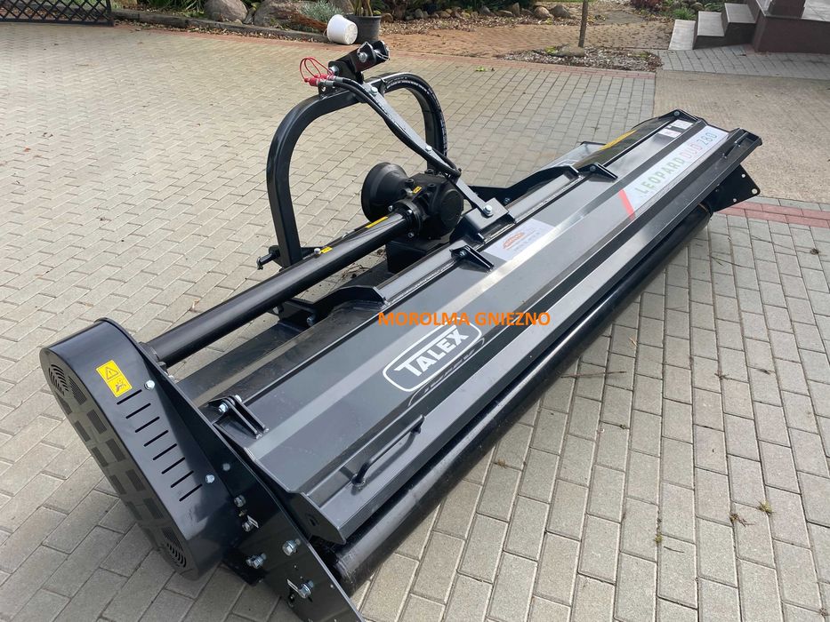 Kosiarka bijakowa rozdrabniacz bijakowy mulczer komunalny TALEX LEOPARD DUO wersja PRO na kukurydzę trawy ugory nieużytki do lasu łąki leśne niedojady