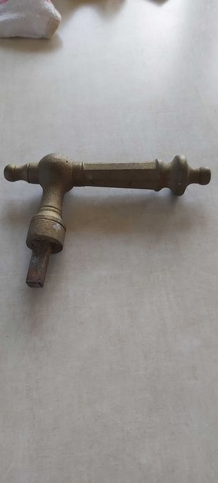 klamka mosiężna zabytkowa