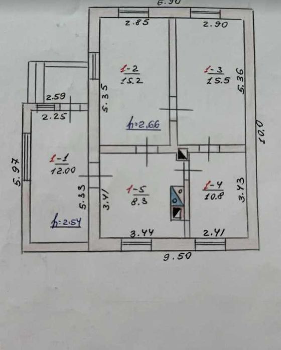 Терміновий продаж приватного будинку з комунікаціями , 2х до зупинки