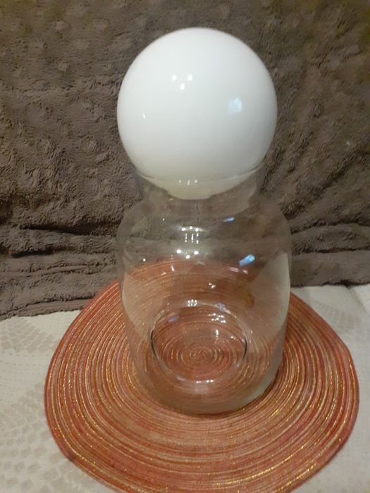 Słój do posadzenia kwiatów