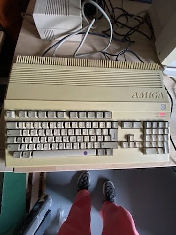 Amiga 500 red led