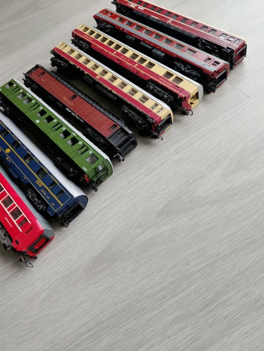 Conjunto 8 carruagens, Roco, Lima, Jouef, Hornby, H0 1:87