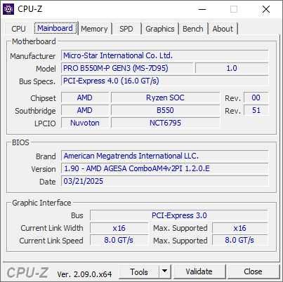 Комплект MSI PRO B550M-P GEN3 + Ryzen 5 5600 + Samsung B‑Die DDR4 16GB