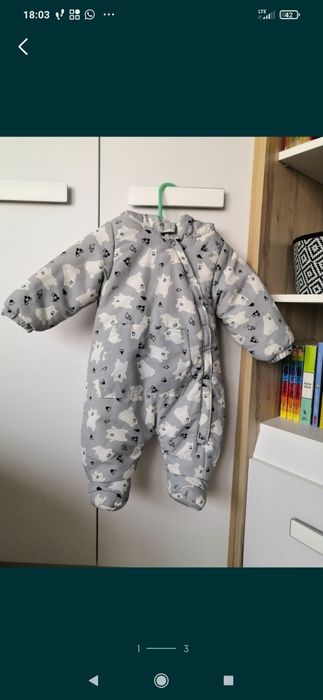 Kombinezon zimowy 74