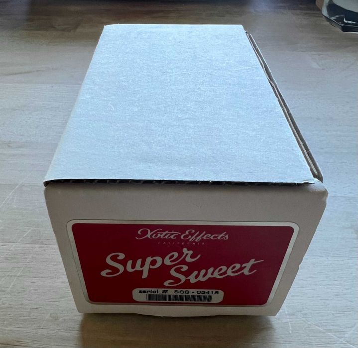 Xotic Super Sweet Booster Efekt gitarowy